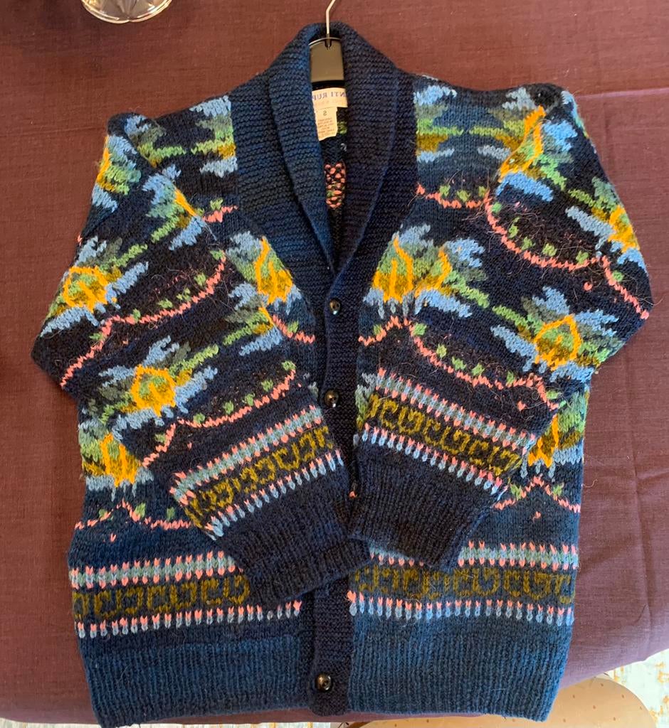 Pull en pur alpaca S-M, Zo goed als nieuw