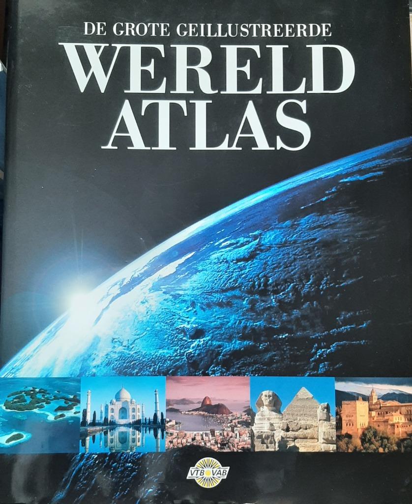 De grote geilustreerde wereldatlas, Boeken, Ophalen, Zo goed als nieuw, Wereld, 2000 tot heden
