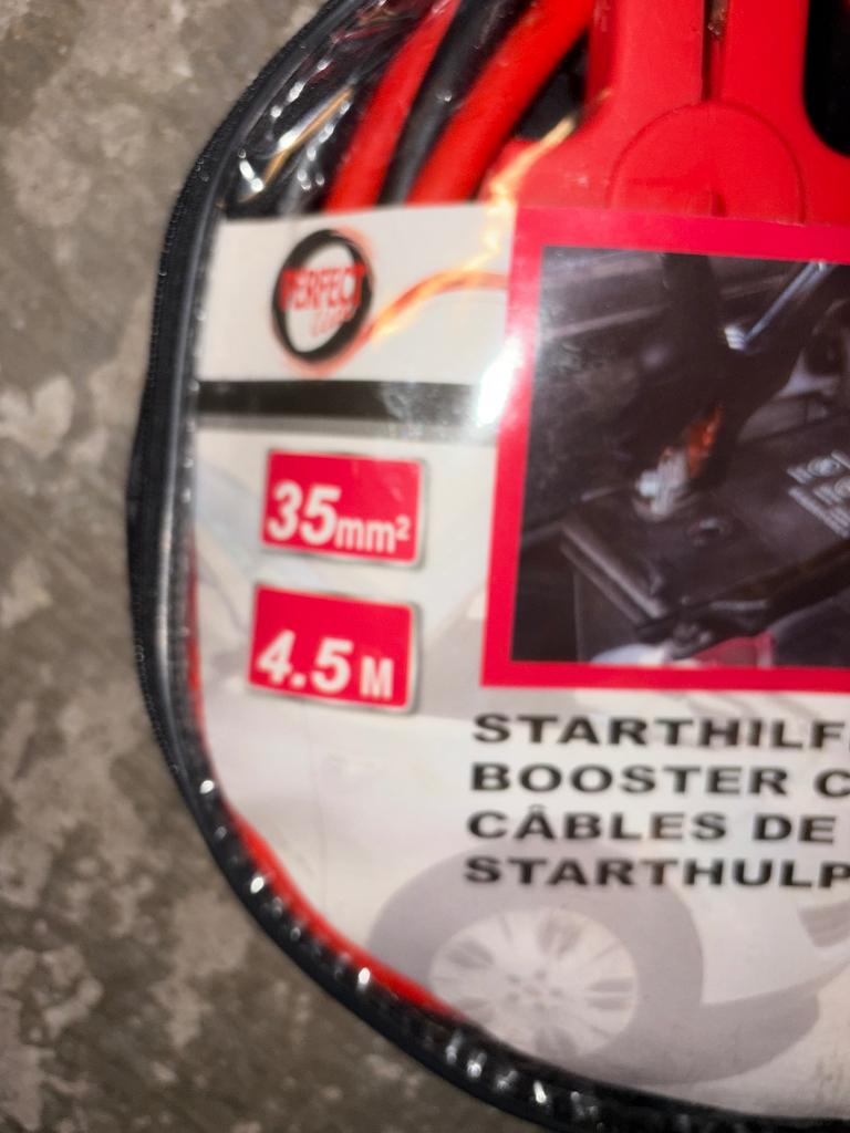 Startkabels, Ophalen of Verzenden, Nieuw