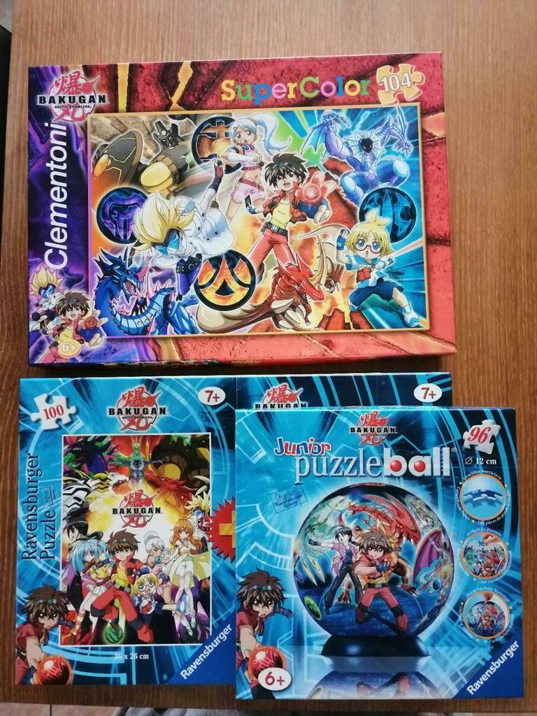 Verschillende bakugan puzzels, Ophalen of Verzenden, Zo goed als nieuw