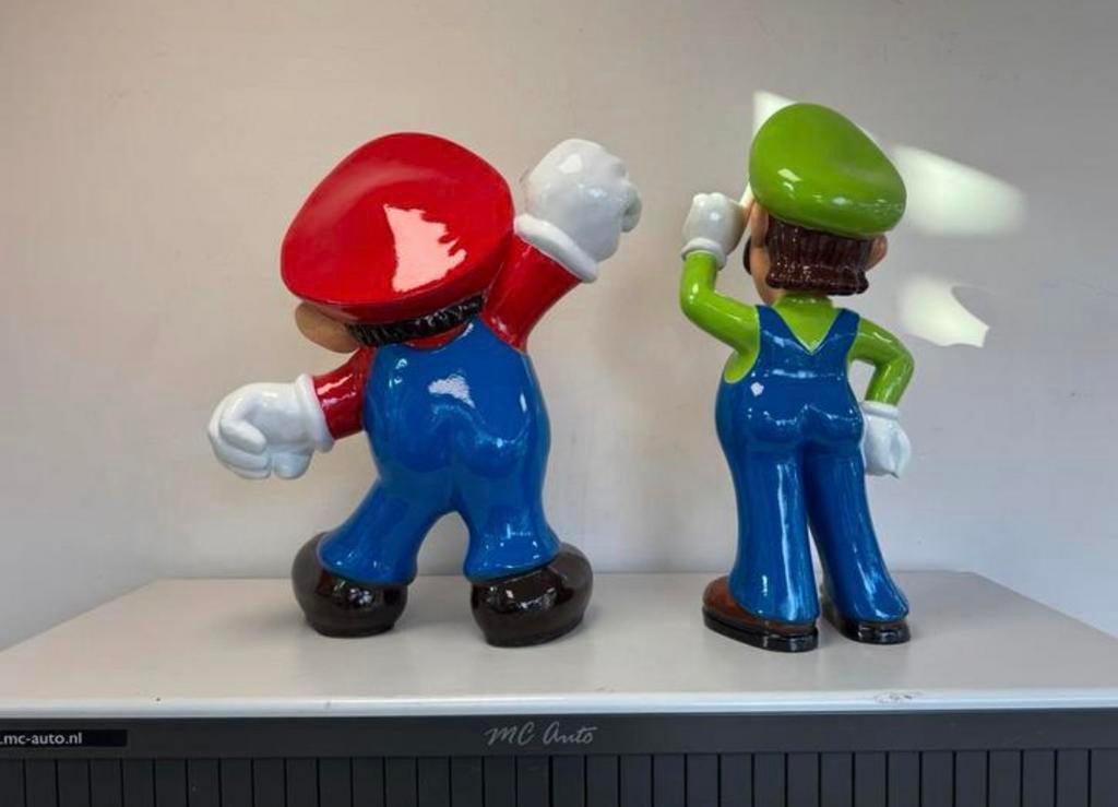 Statue de Mario Bross, Enlèvement, Comme neuf, Fantasy