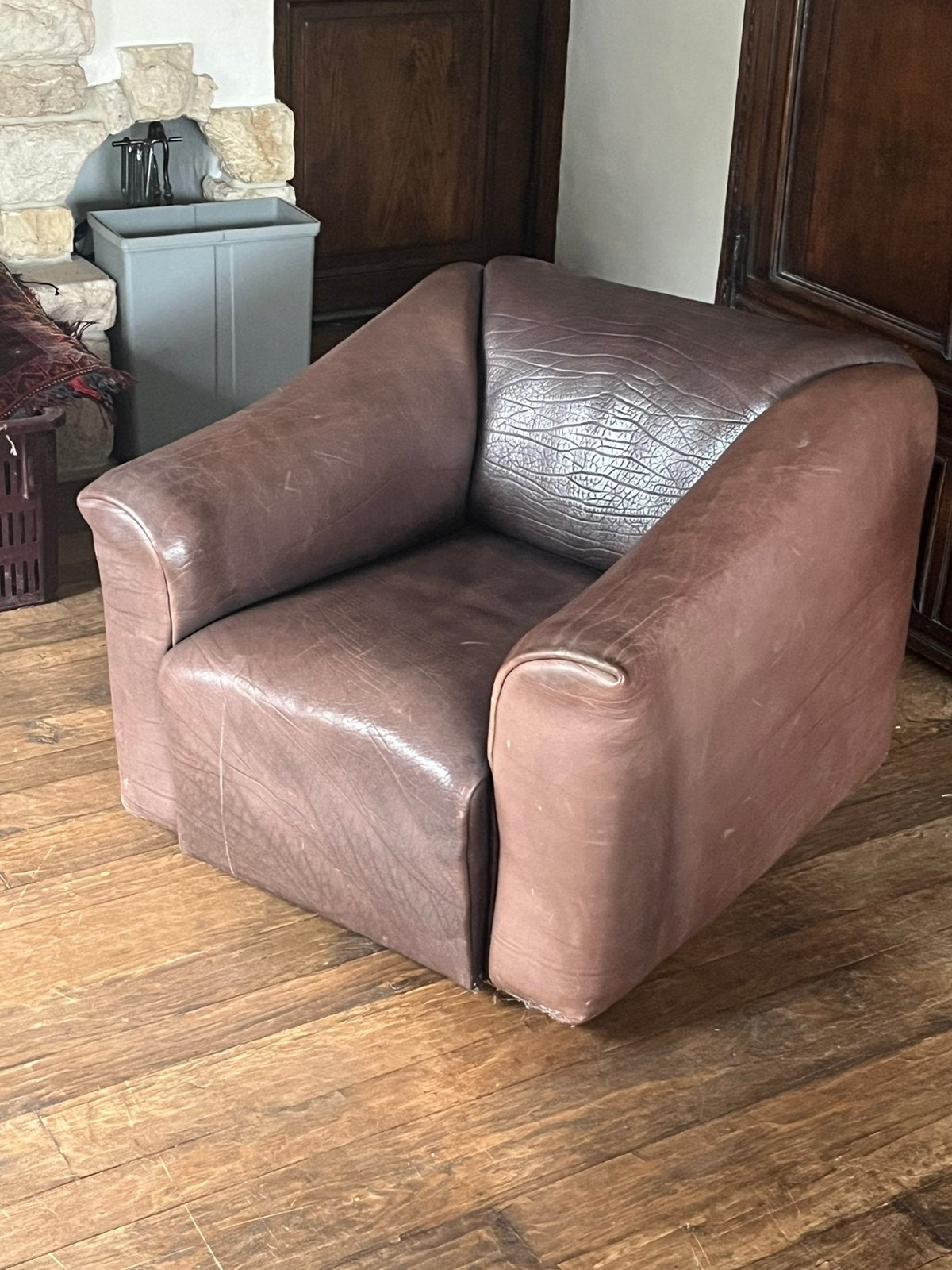 Desede ds 47/01 design intemporel, Cuir, 75 cm, Brun, Enlèvement