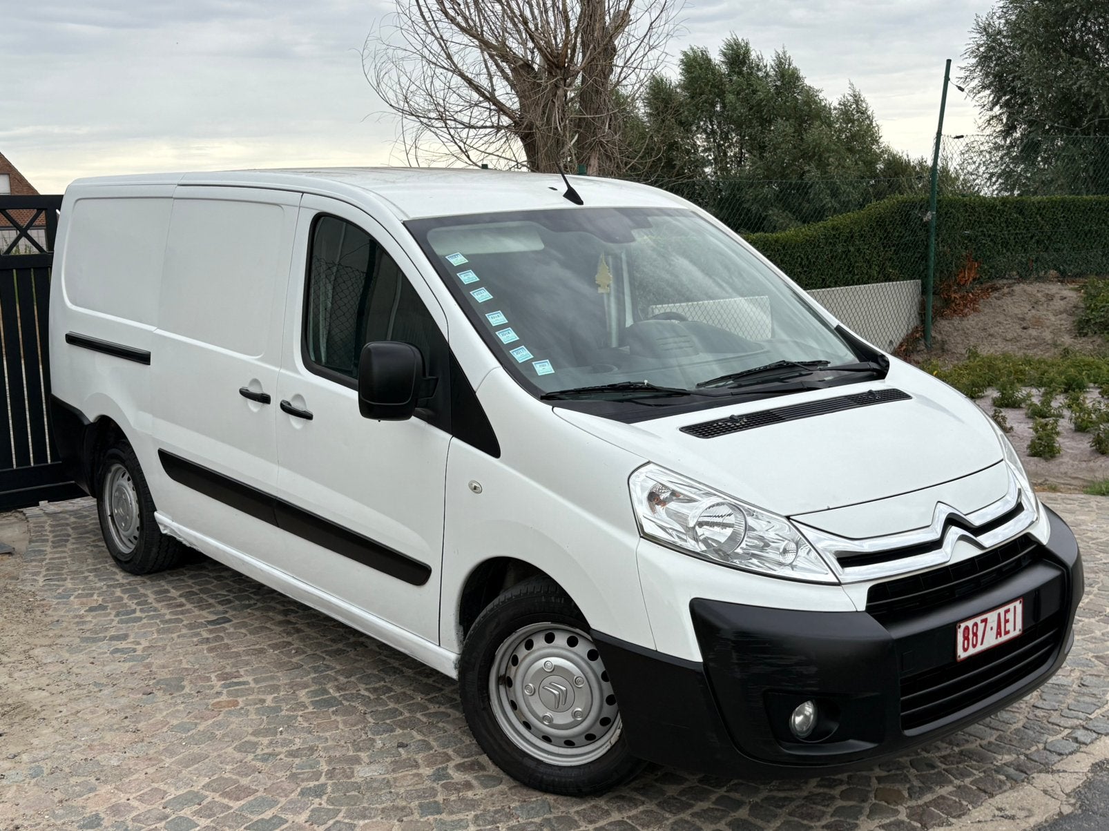 Citroen jumpy 2015 airco, Auto's, Euro 5, Citroën, Wit, 5 deurs