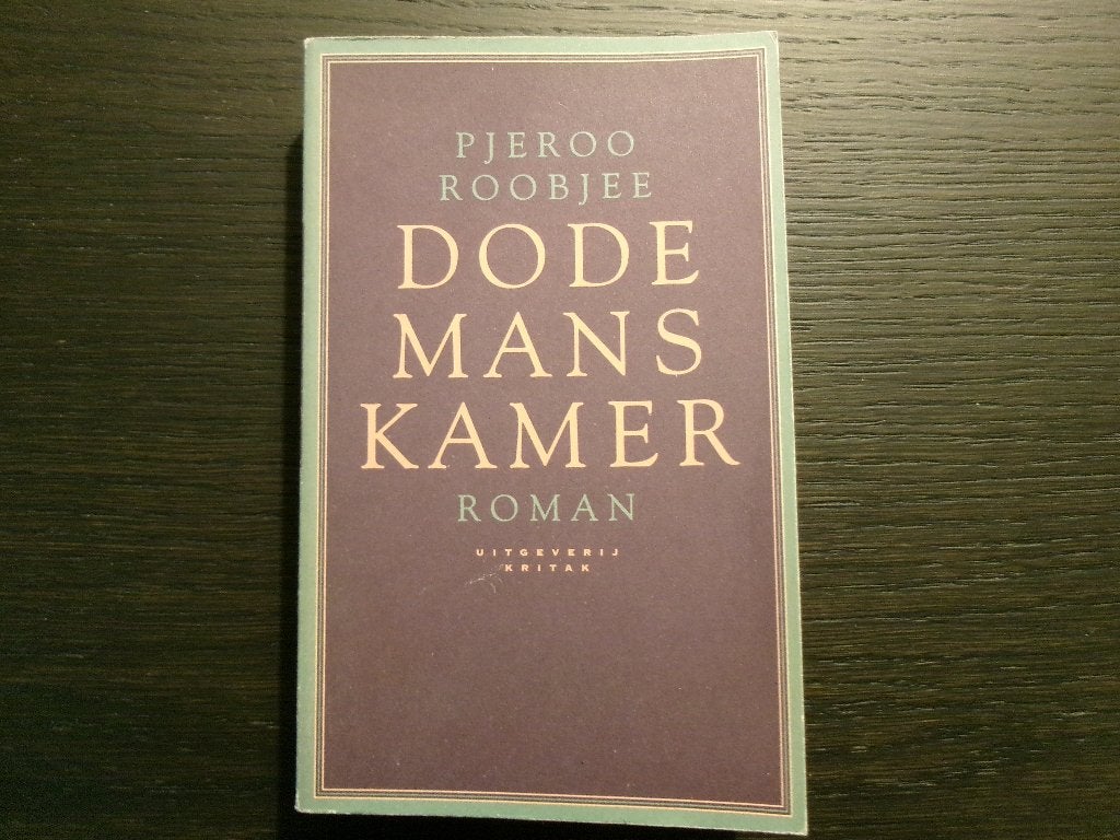 Dodemanskamer  -Pjeroo  Roobjee-, Livres, Littérature, Enlèvement ou Envoi