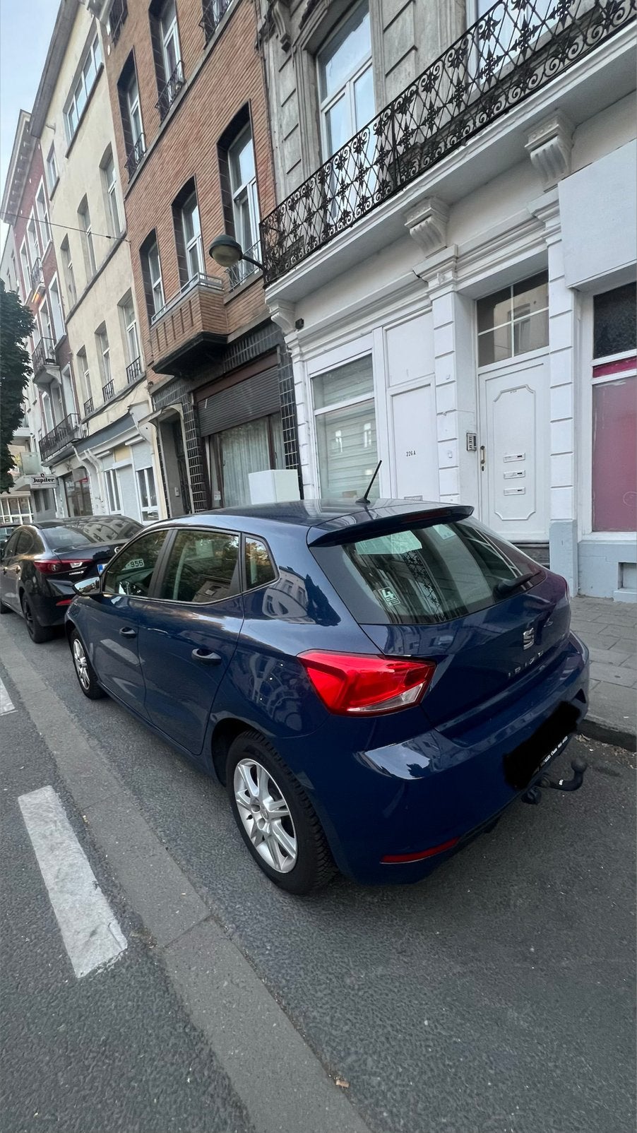 Seat Ibiza 1.0 Benzine 11/2018. 76000 km, Voorwielaandrijving, Blauw, Ibiza, Adaptive Cruise Control