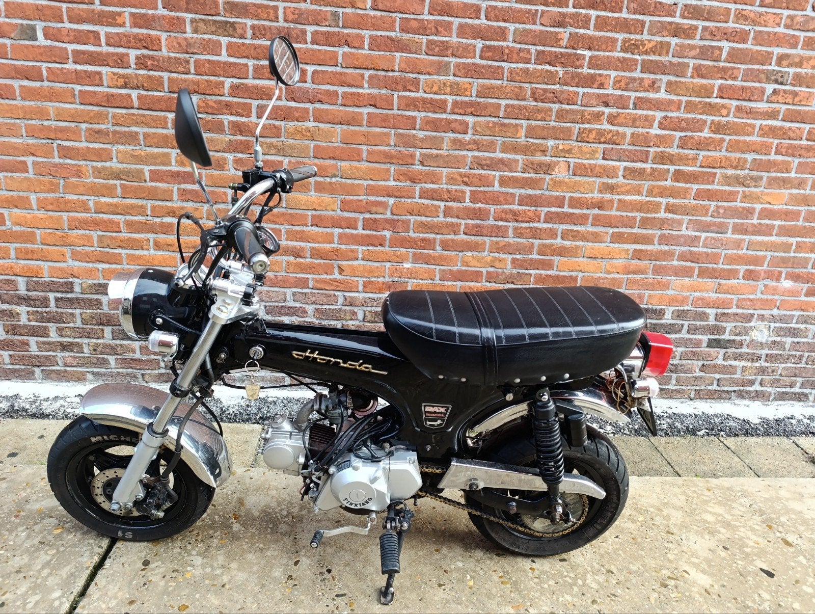 Dax 50cc Skyteam, Ophalen