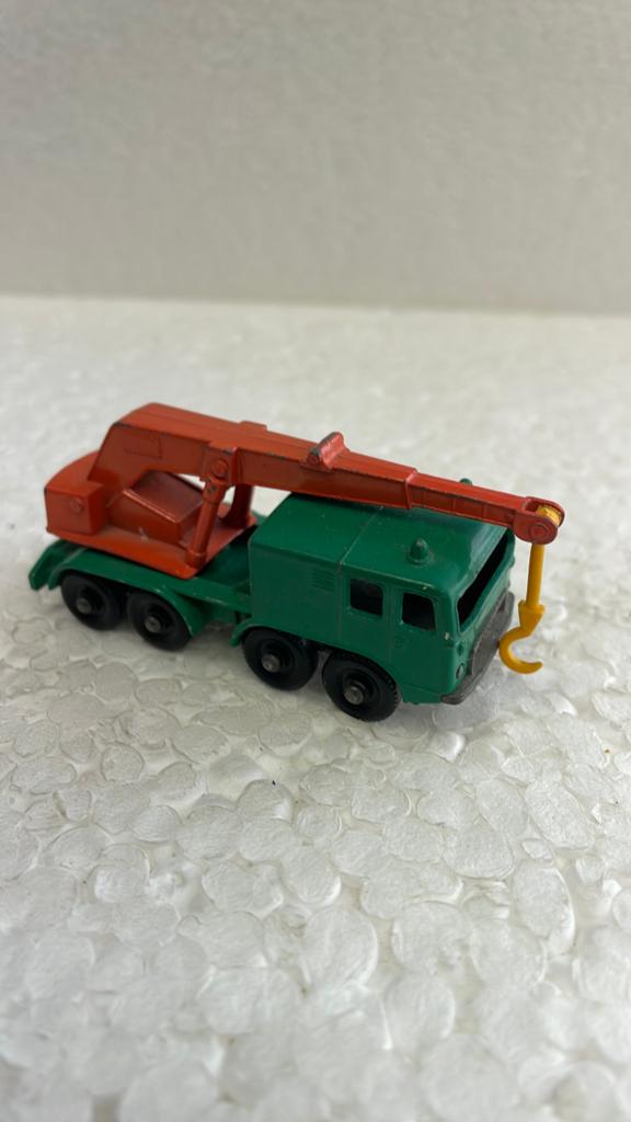 Matchbox 30 8wheel crane, Hobby en Vrije tijd, Modelauto's | 1:87, Ophalen of Verzenden, Zo goed als nieuw, Matchbox