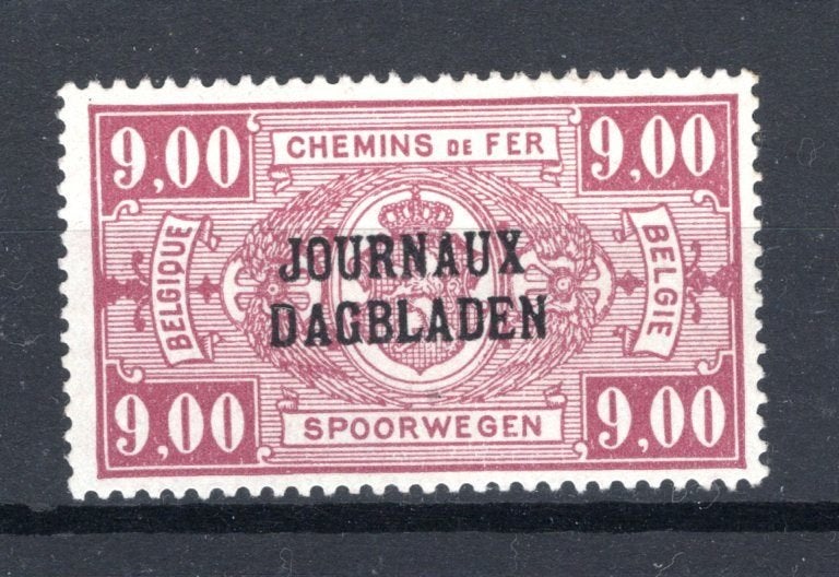JO34A MH* 1929 - Type II, R staat boven B, Ophalen of Verzenden, Postfris, Spoor van plakker
