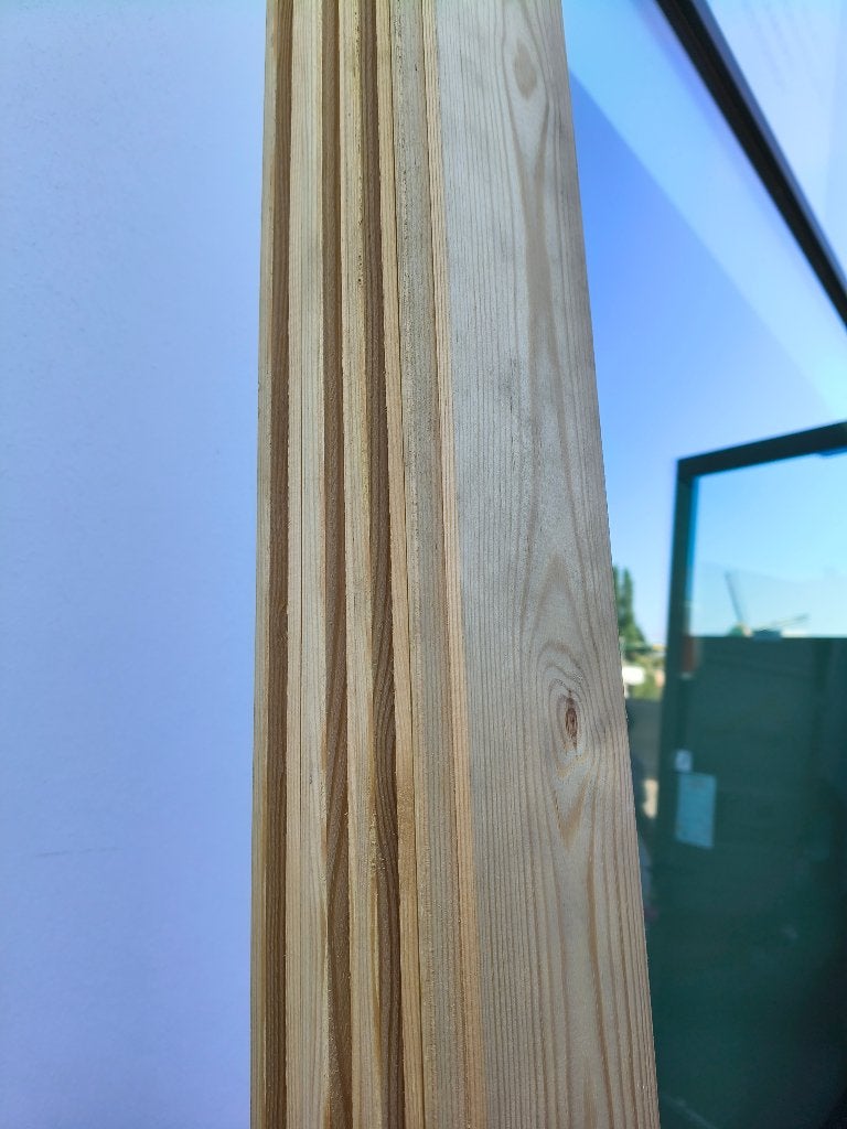 Houten planken tand en groef 3,3m, Neuf, Enlèvement ou Envoi, Planche, Moins de 25 mm