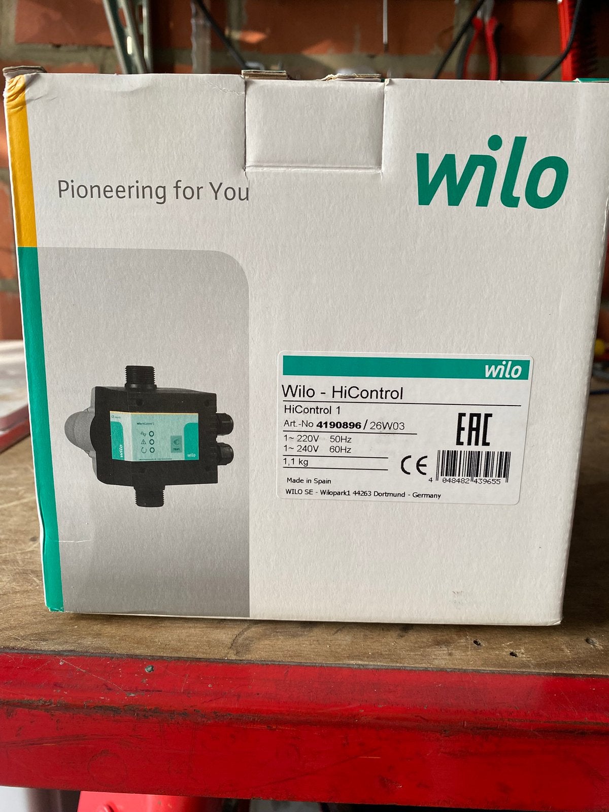 Wilo, Tuin en Terras, Ophalen, Nieuw, Elektrisch, Hydrofoorpomp