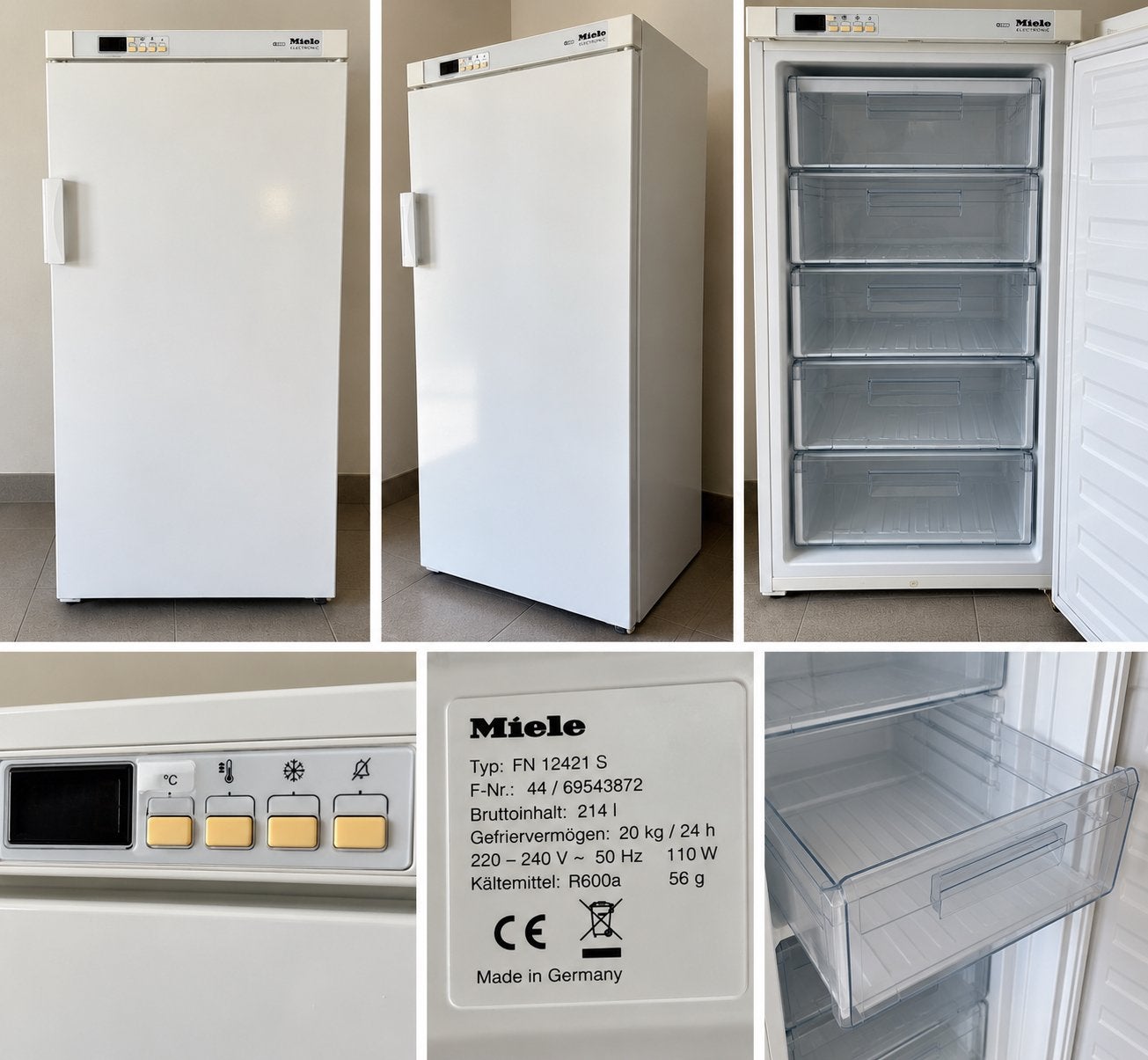 Diepvrieskast Miele, Electroménager, Enlèvement, Comme neuf