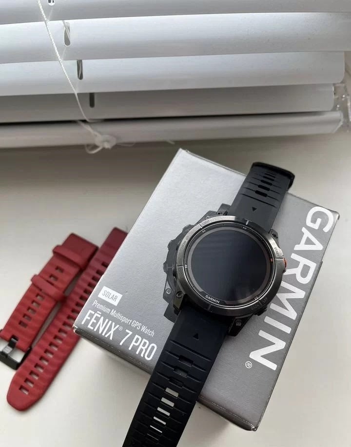 Garmin Fenix 7 PRO Solaire, Étanche, Enlèvement ou Envoi, Comme neuf, Niveau de stress