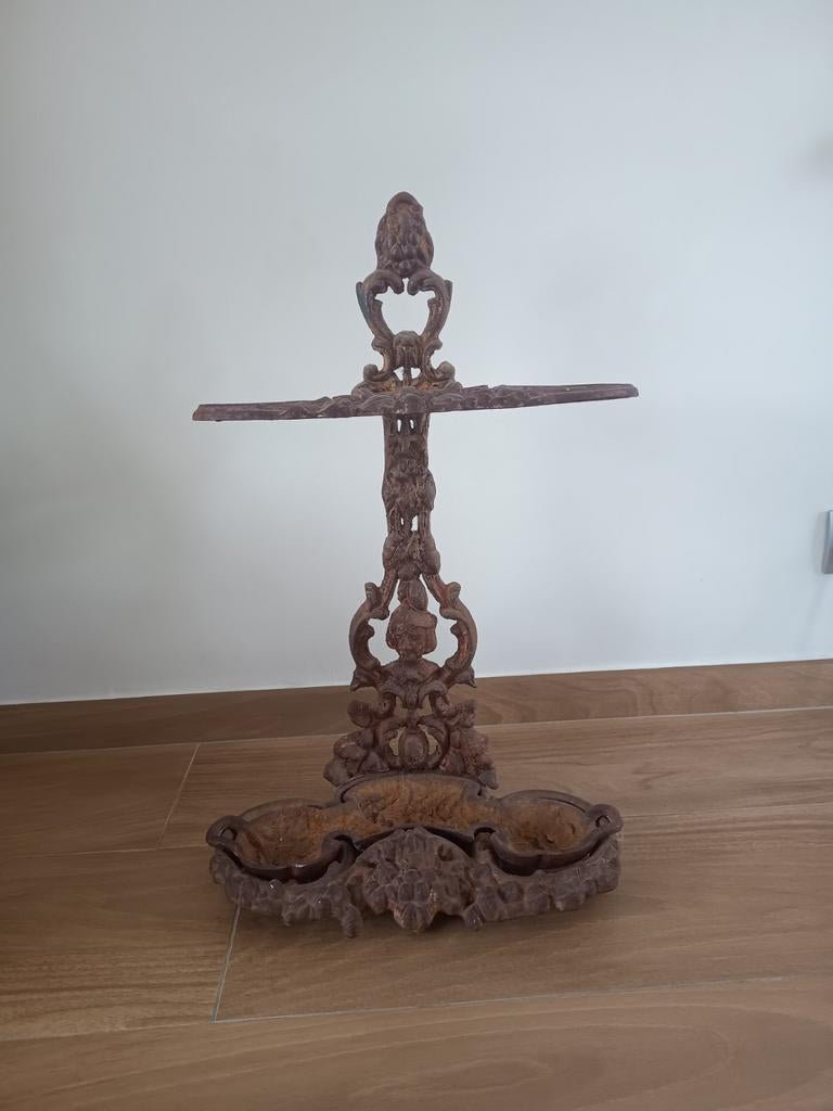 Paraplubak ijzer antiek, Antiek en Kunst, Ophalen