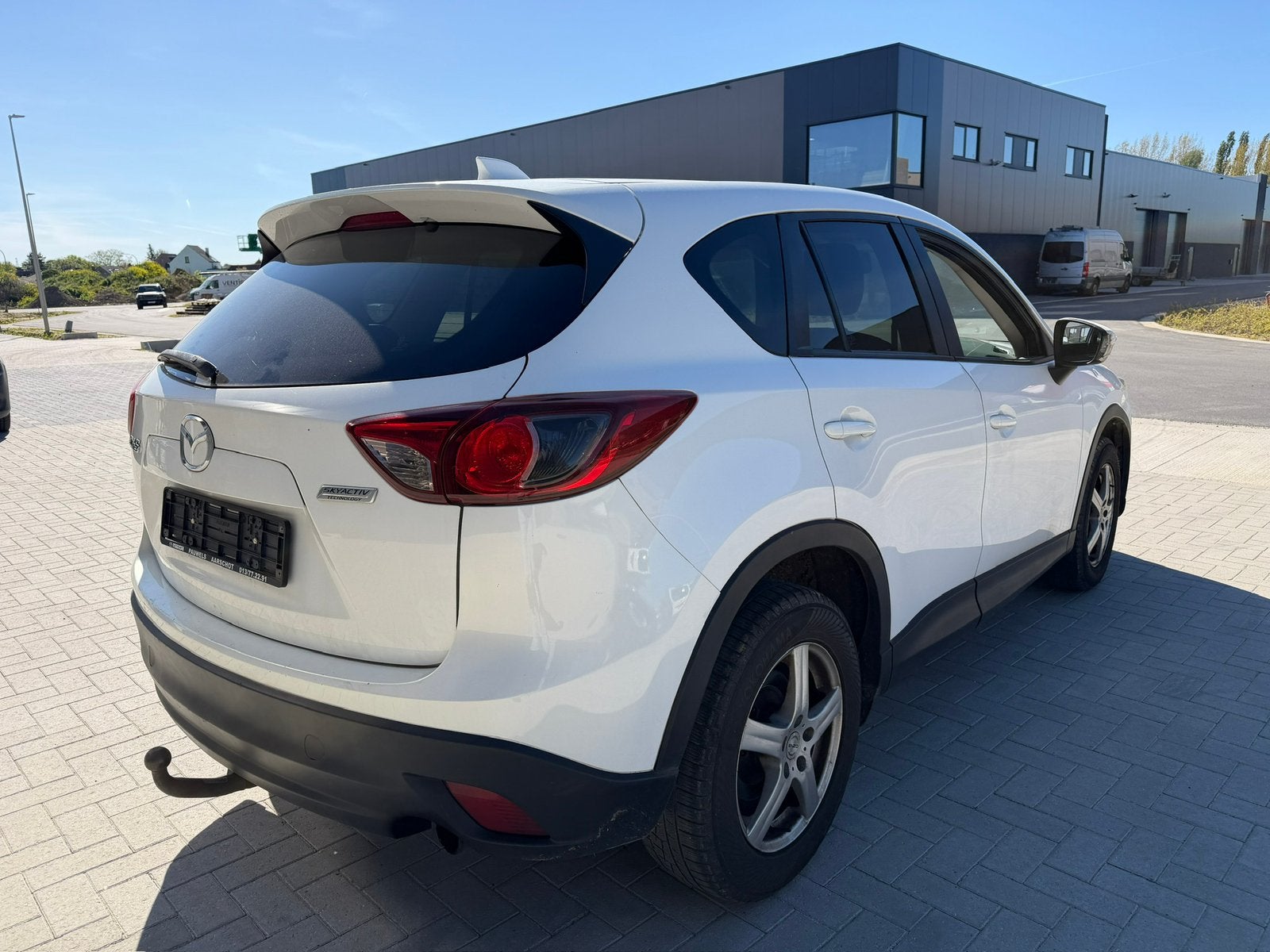 Mazda xc 5 2013 2.2  diesel 138.000km, Auto's, Mazda, Euro 5, Wit, Bedrijf, Te koop