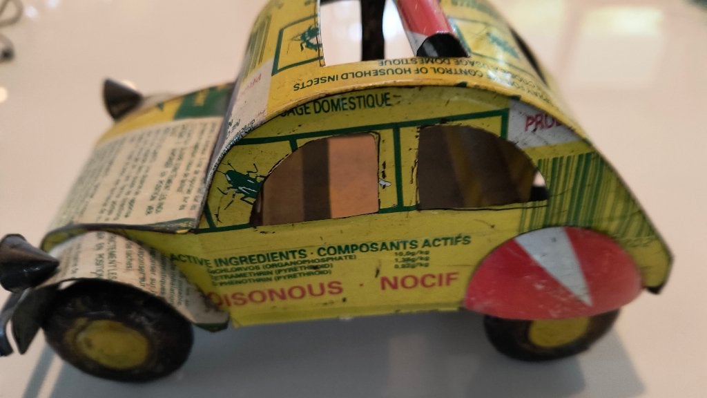 vintage lelijke eend auto, Antiek en Kunst, Verzenden, Koper
