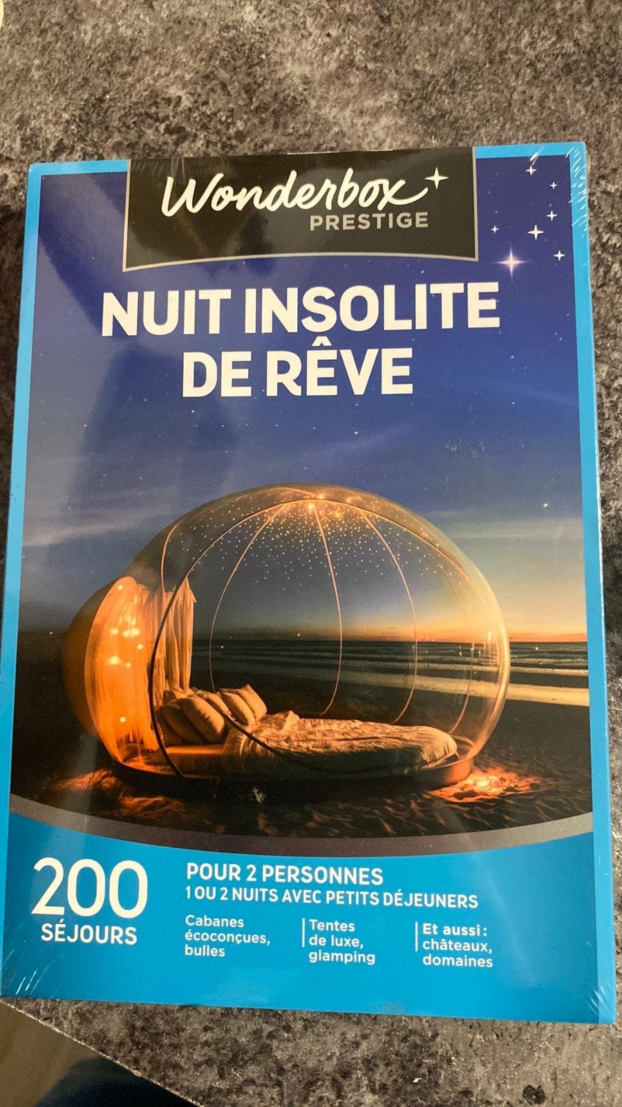 Wonderbox Nuit insolite de rêve, Deux personnes, 2 nuitées