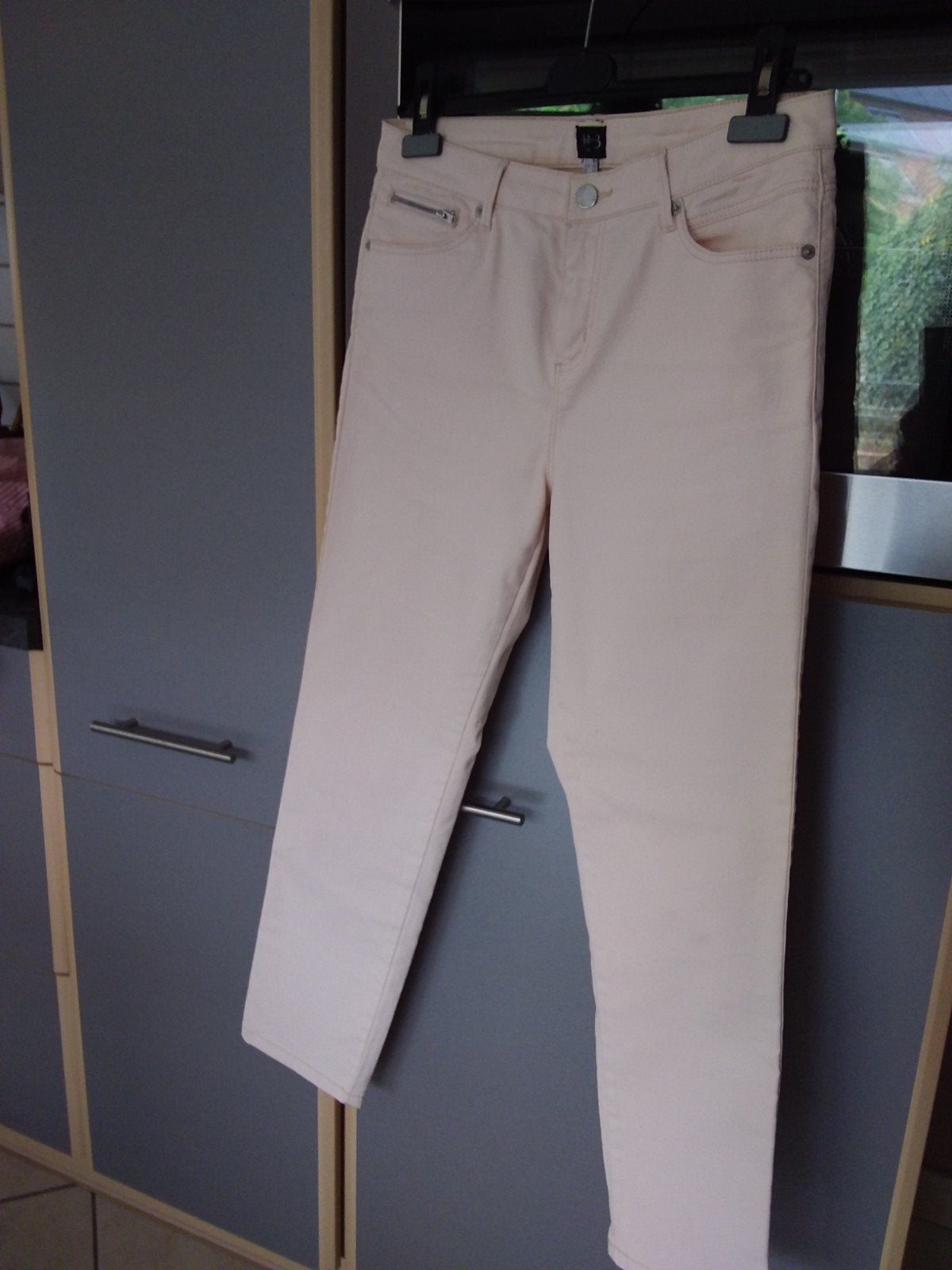 u deur 123 roze broek L 40 uitzicht  leer, Kleding | Dames, Ophalen of Verzenden, Maat 38/40 (M), Roze