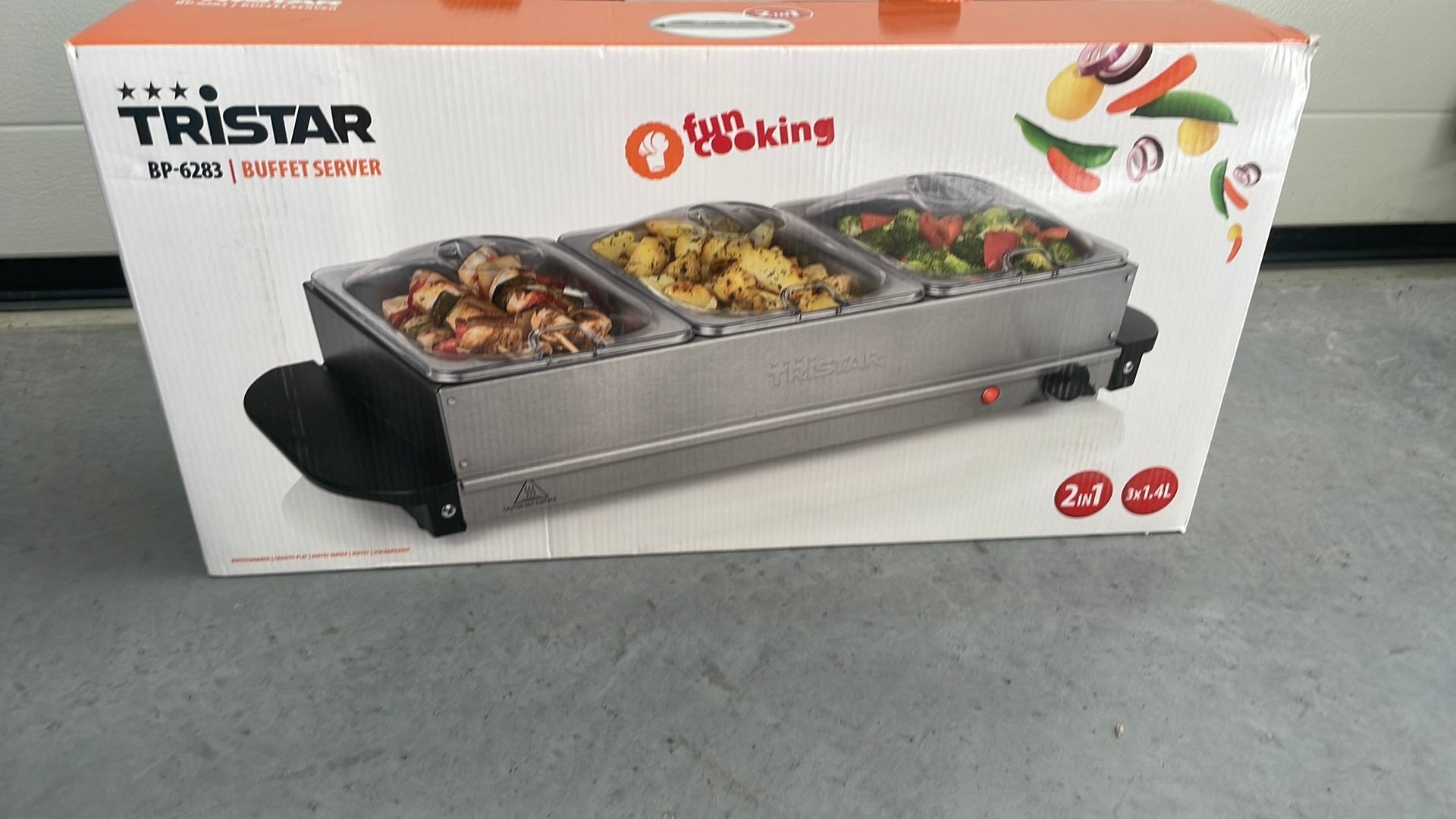 Tristar BP-6283 Buffetwarmer, Ophalen, Zo goed als nieuw