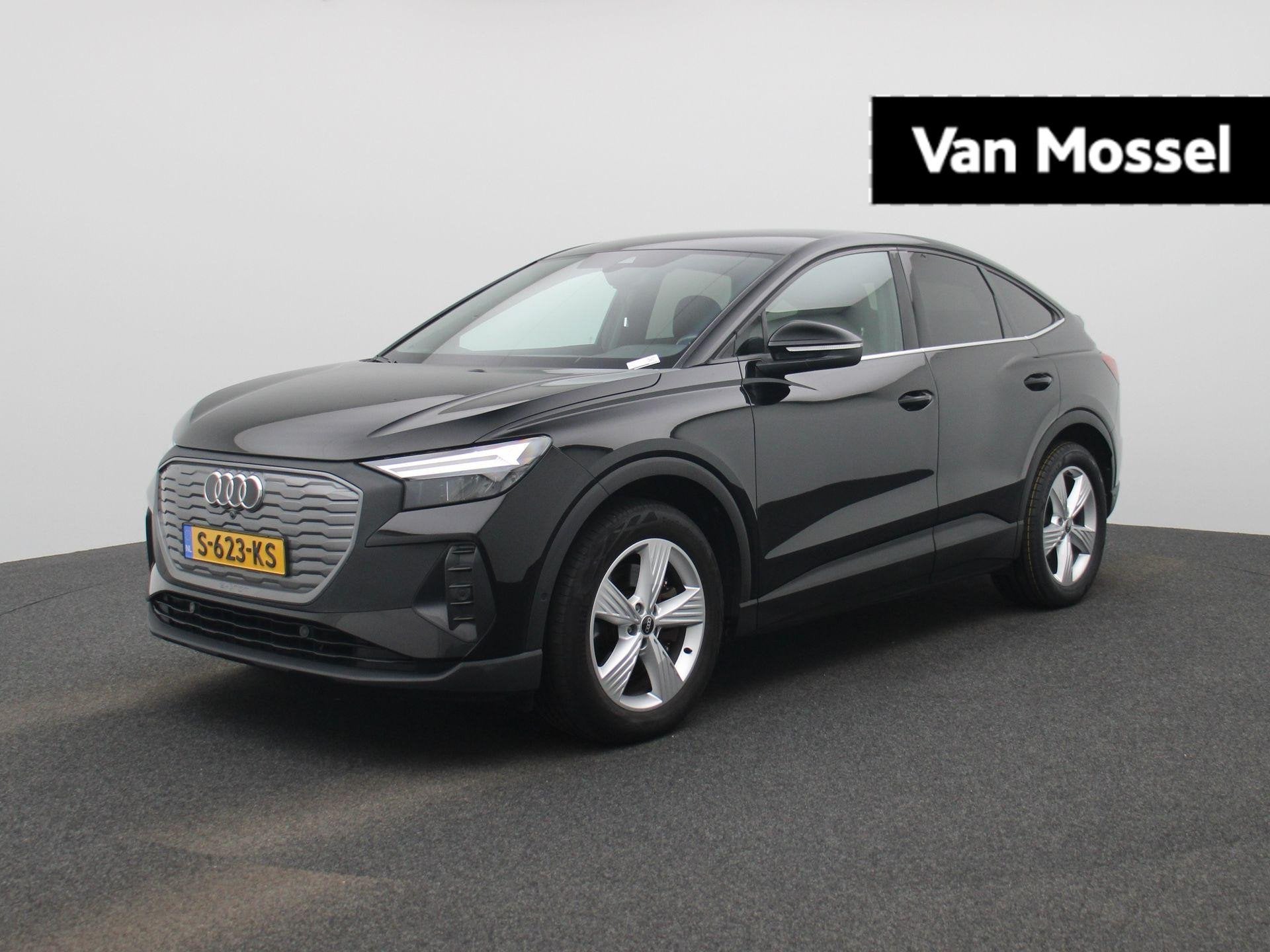 Audi Q4 Sportback e-tron 40 Edition 77 kWh 204 PK 94,9% SOH, Auto's, Automaat, Gebruikt, Zwart, 2020 kg