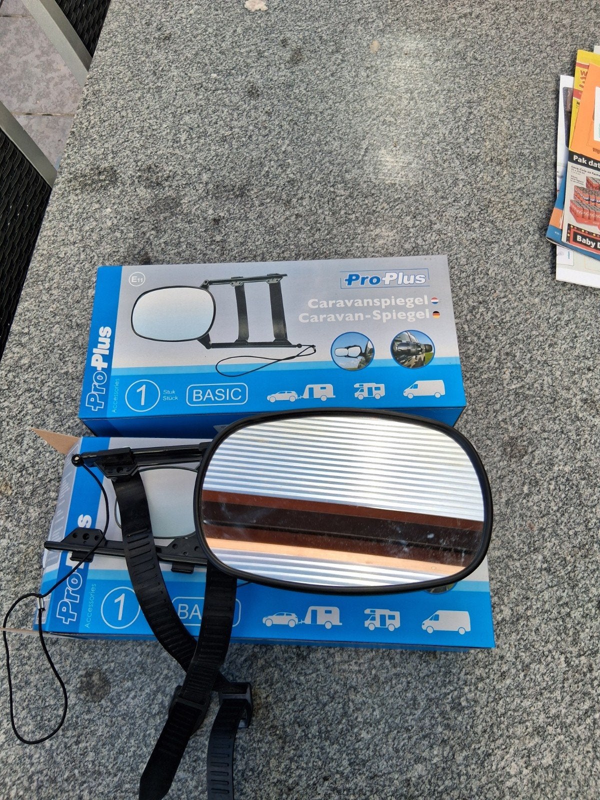 spiegels voor caravan of aanhangwagen, Ophalen of Verzenden, Nieuw