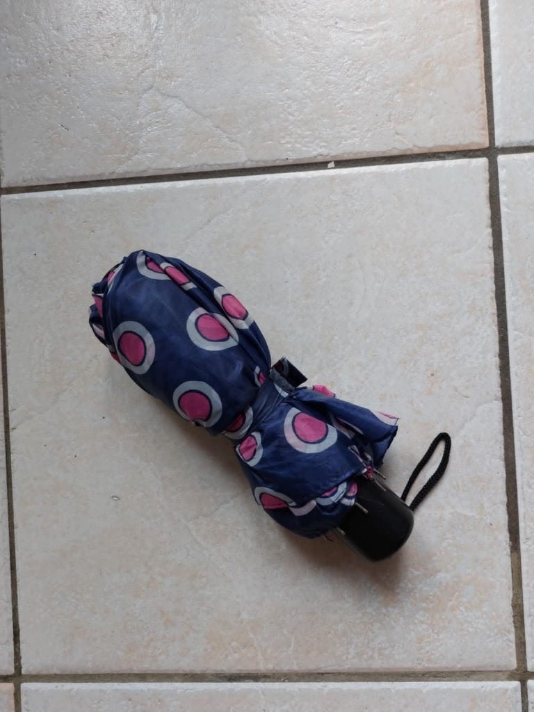 Paraplu Klein model kan mee in de Handtas, Handtassen en Accessoires, Paraplu's, Ophalen, Zo goed als nieuw