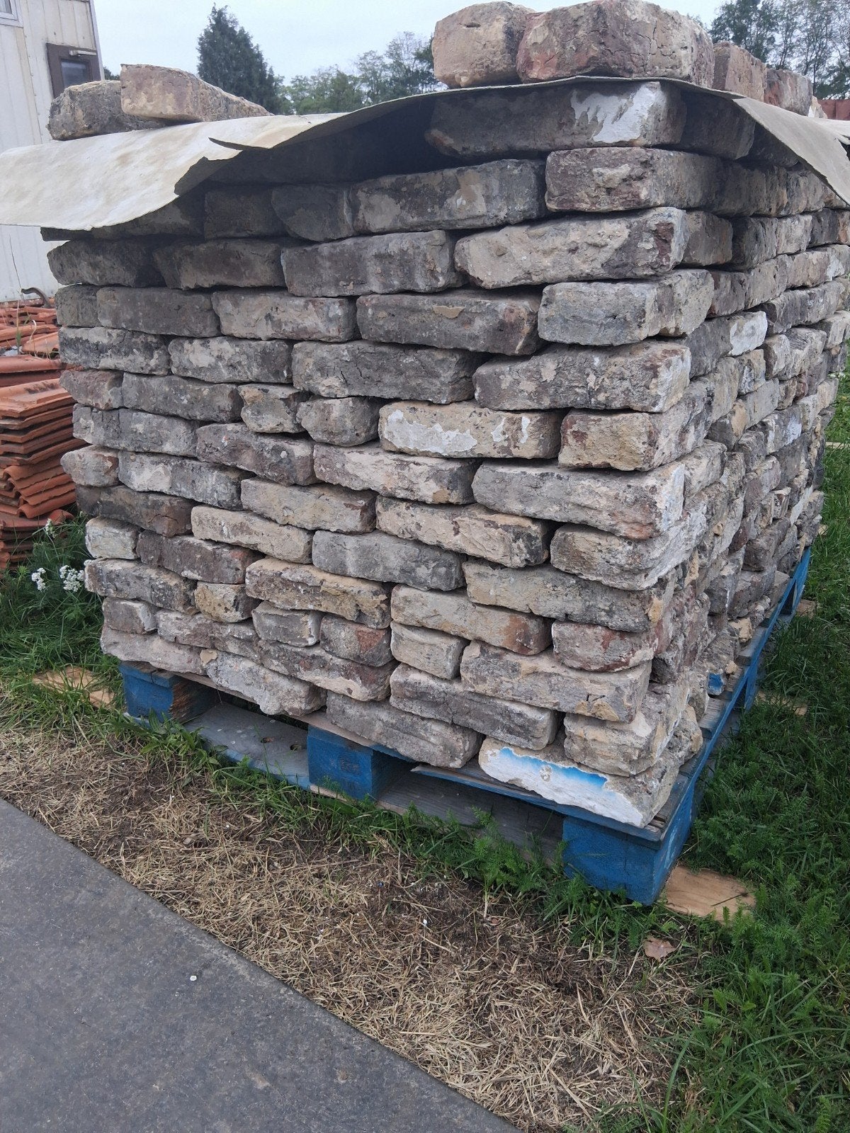 oude recuperatie bakstenen, Doe-het-zelf en Bouw, Ophalen, Gebruikt, Bakstenen