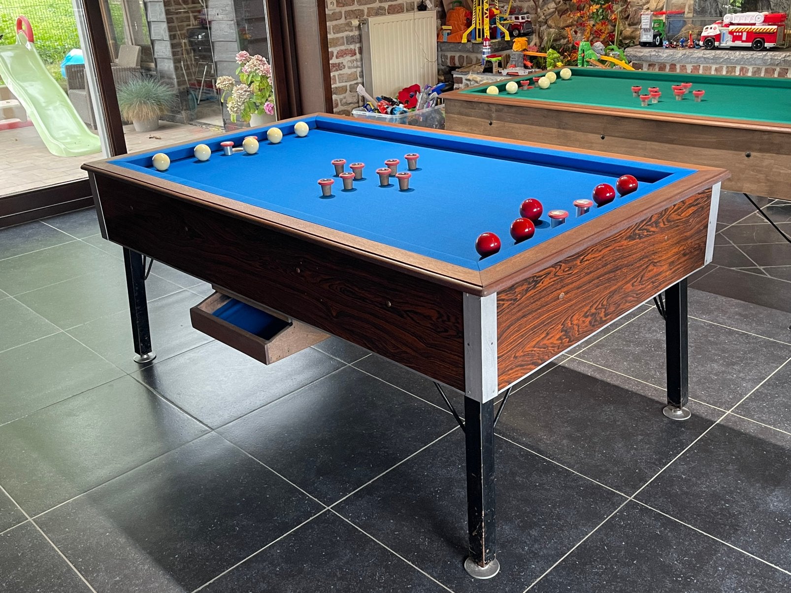 Tap / toppen biljart, Sport en Fitness, Biljarten en Poolen, Ophalen, Zo goed als nieuw, Biljarttafel