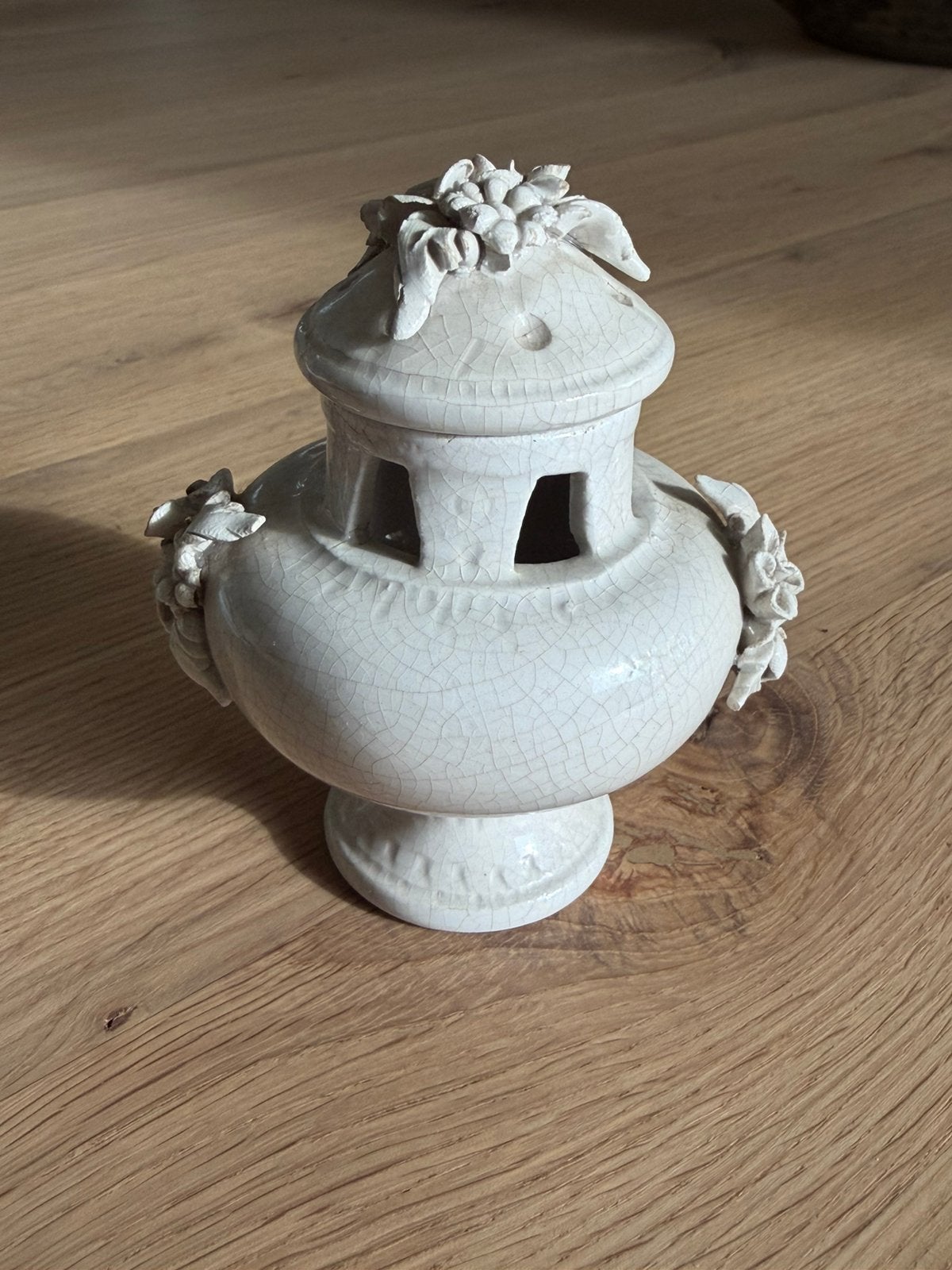 Ancienne carafe avec couvercle, Enlèvement ou Envoi