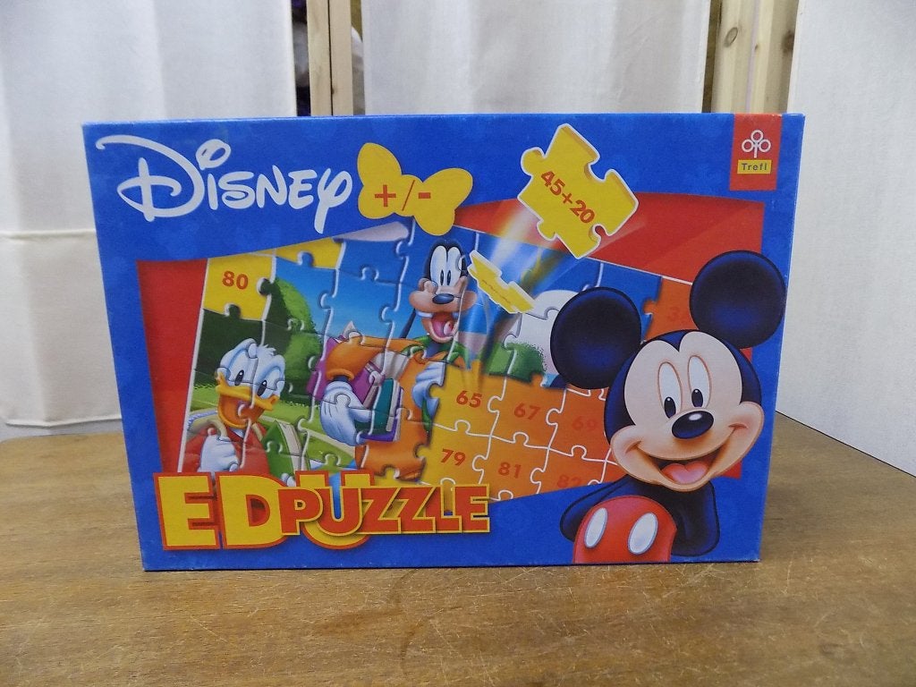 Disney Edu puzzle, Ophalen of Verzenden, Gebruikt, Overige typen