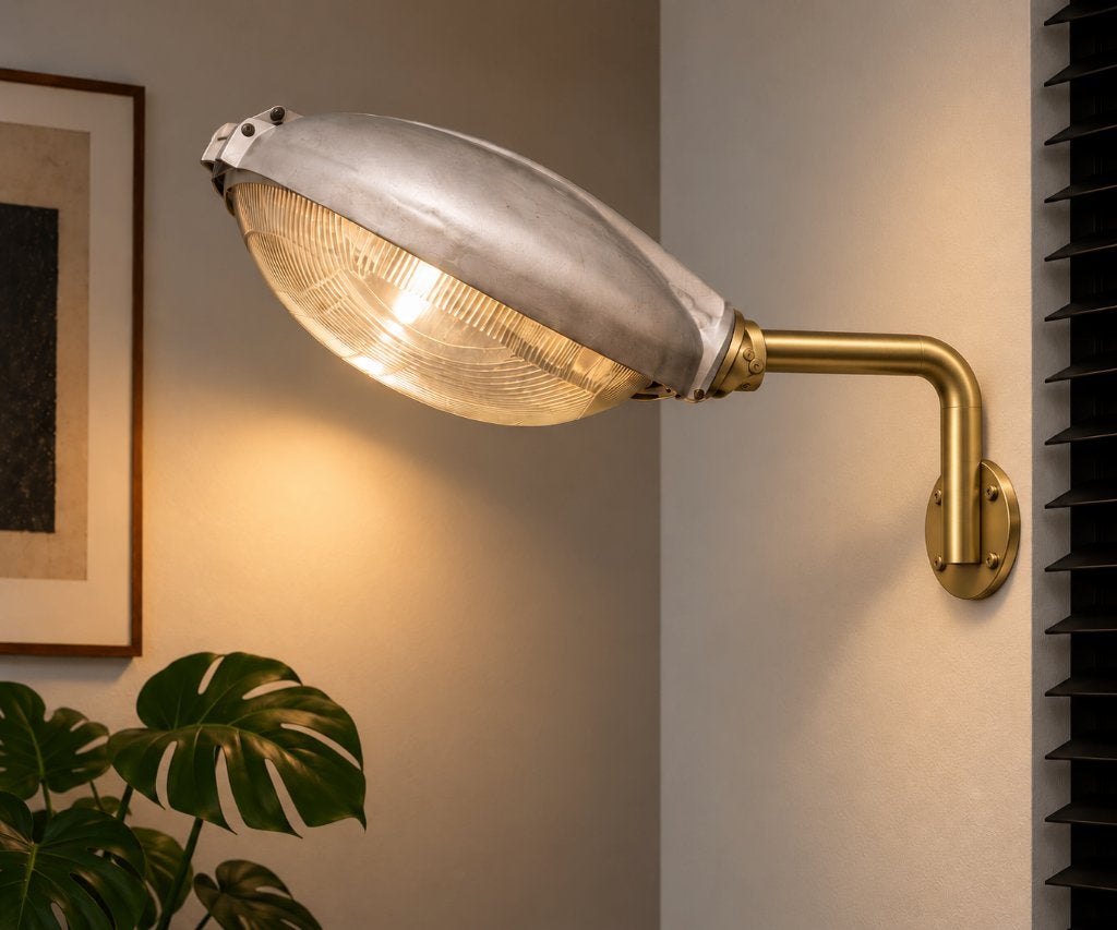 Vintage Philips wandlamp, Ophalen, Gebruikt, Philips, E27 (groot)