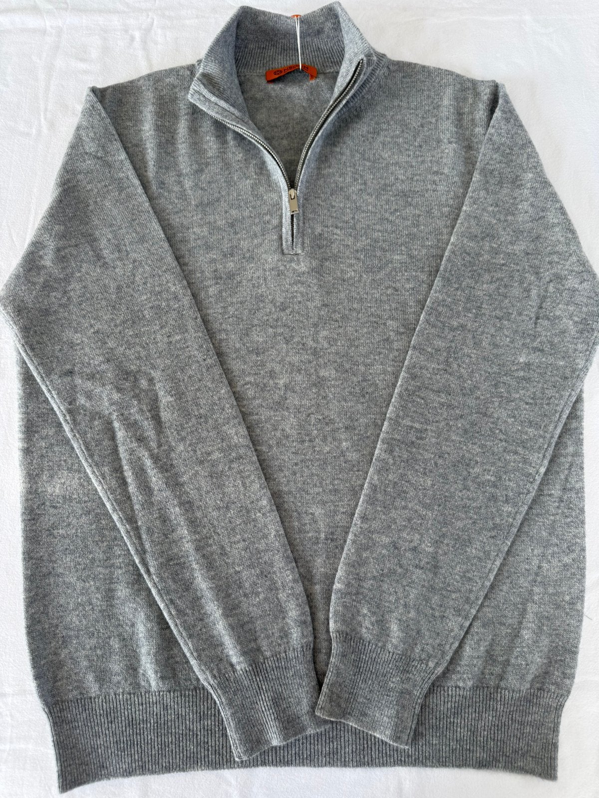 Men’s sweater made from 100% cashmere., Kleding | Heren, Truien en Vesten, Ophalen of Verzenden, Nieuw, Maat 48/50 (M), Grijs