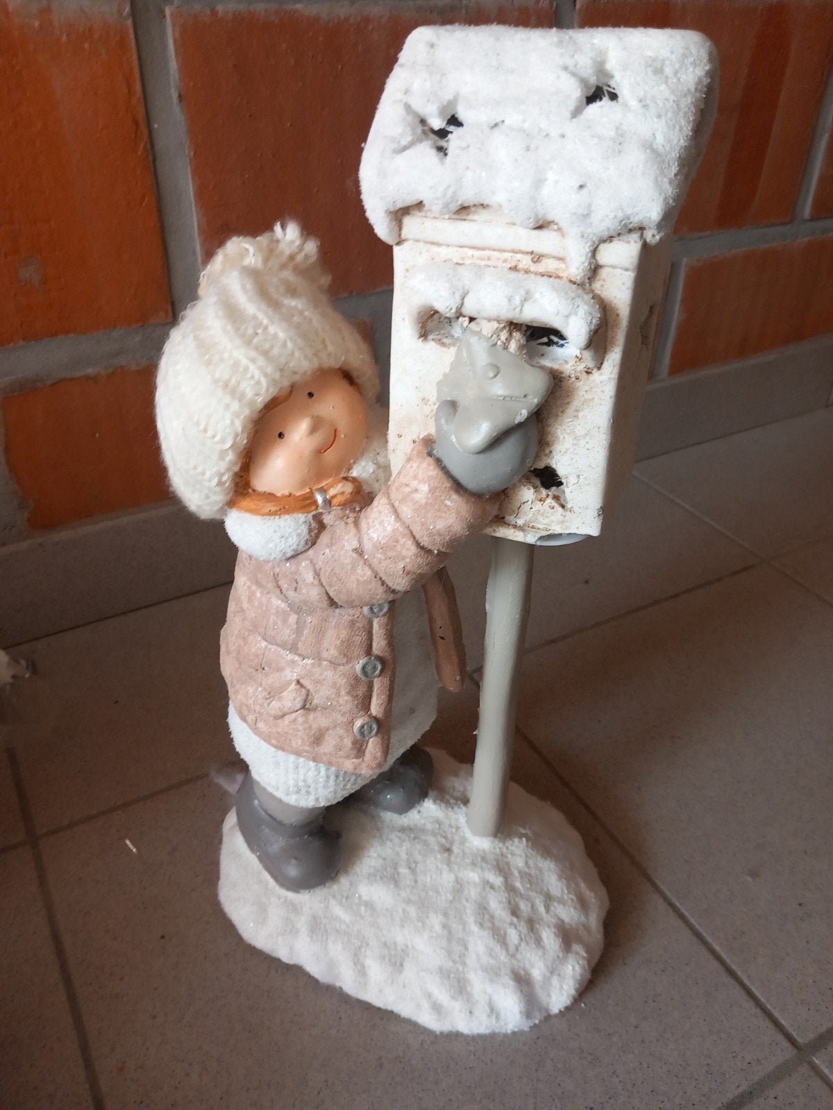 beeld kerst decoratie, Ophalen