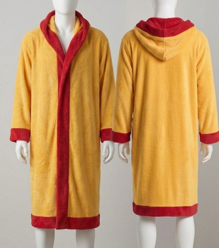 badjas, Ophalen of Verzenden, Nieuw, Maat 46/48 (XL) of groter, Geel