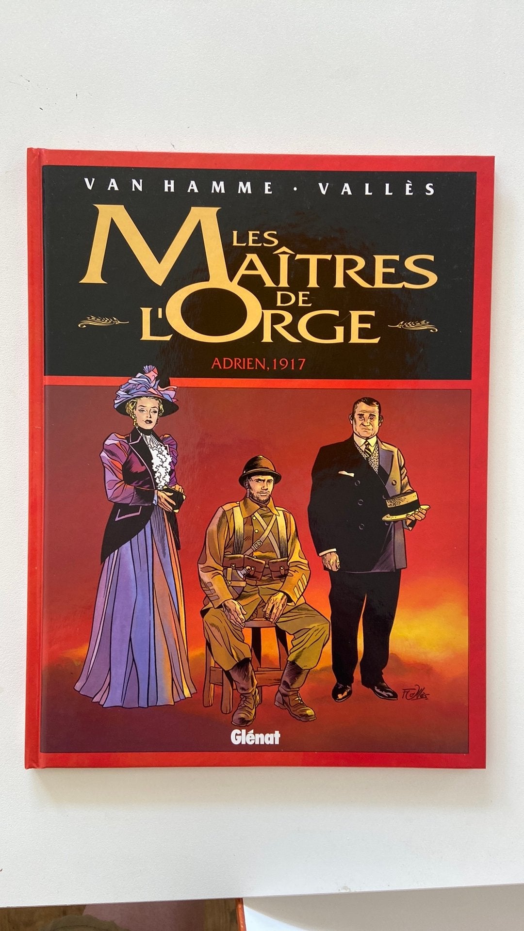 Les Maîtres de l’Orge T3 Adrien, 1917, Enlèvement, Comme neuf