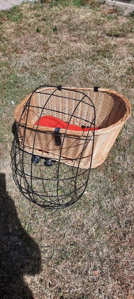 fietsmand hond, Dieren en Toebehoren, Honden-accessoires, Ophalen, Gebruikt, Hondenfietsmand