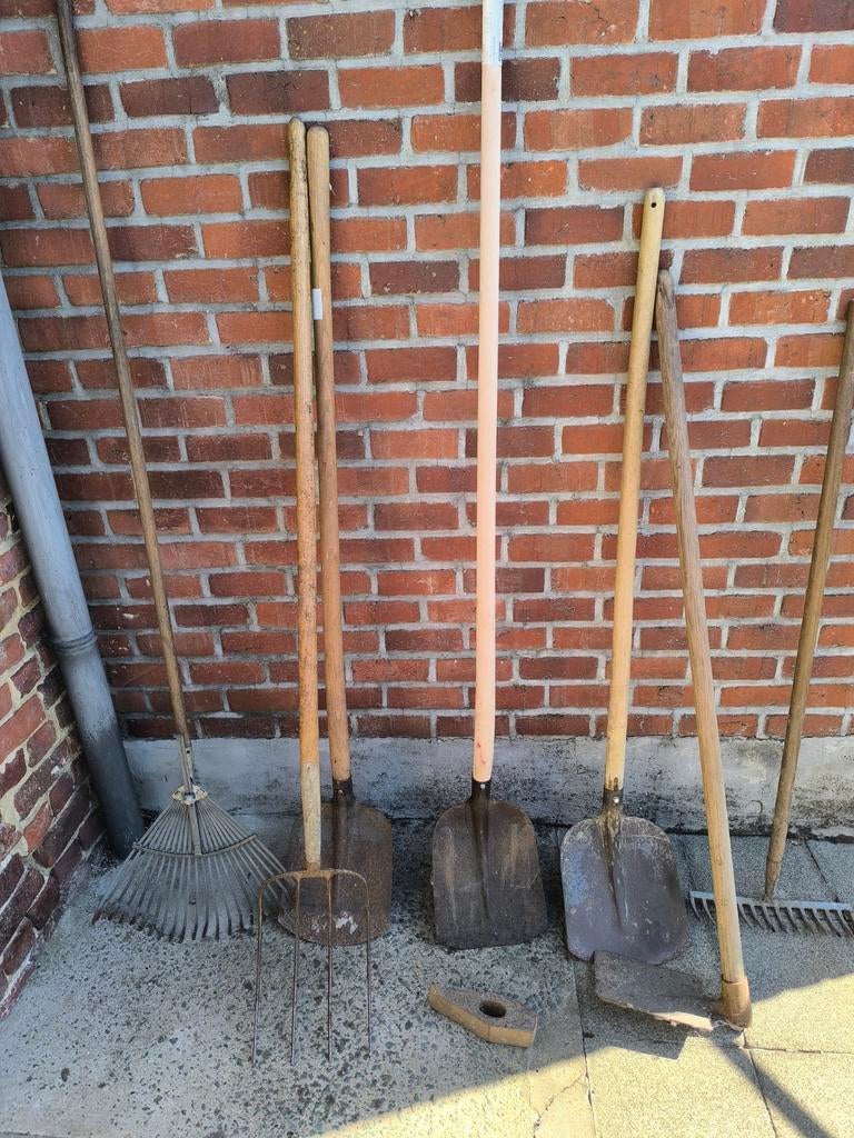 Tuingereedschap, Ophalen, Hark