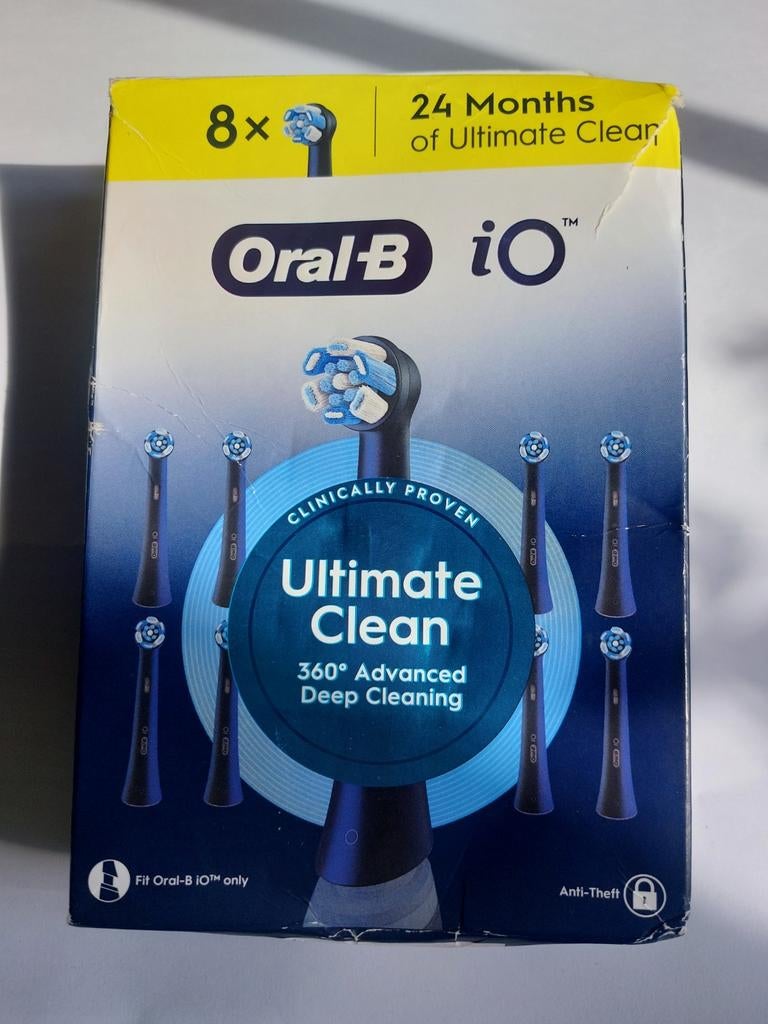 Brossettes d'origine oral B iO paquet de 8 pièces, Enlèvement ou Envoi