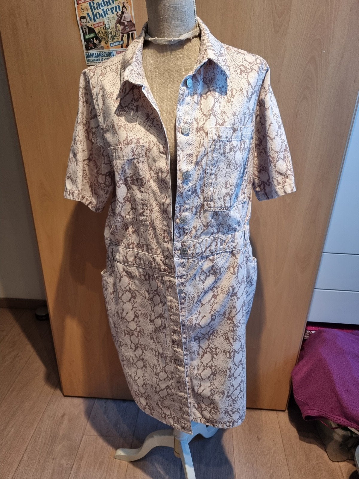 LolaLiza jeansjurk | Maat 50 | 100% katoen | Super perfe, Vêtements | Femmes, Grandes tailles, Enlèvement ou Envoi, Lola & Liza