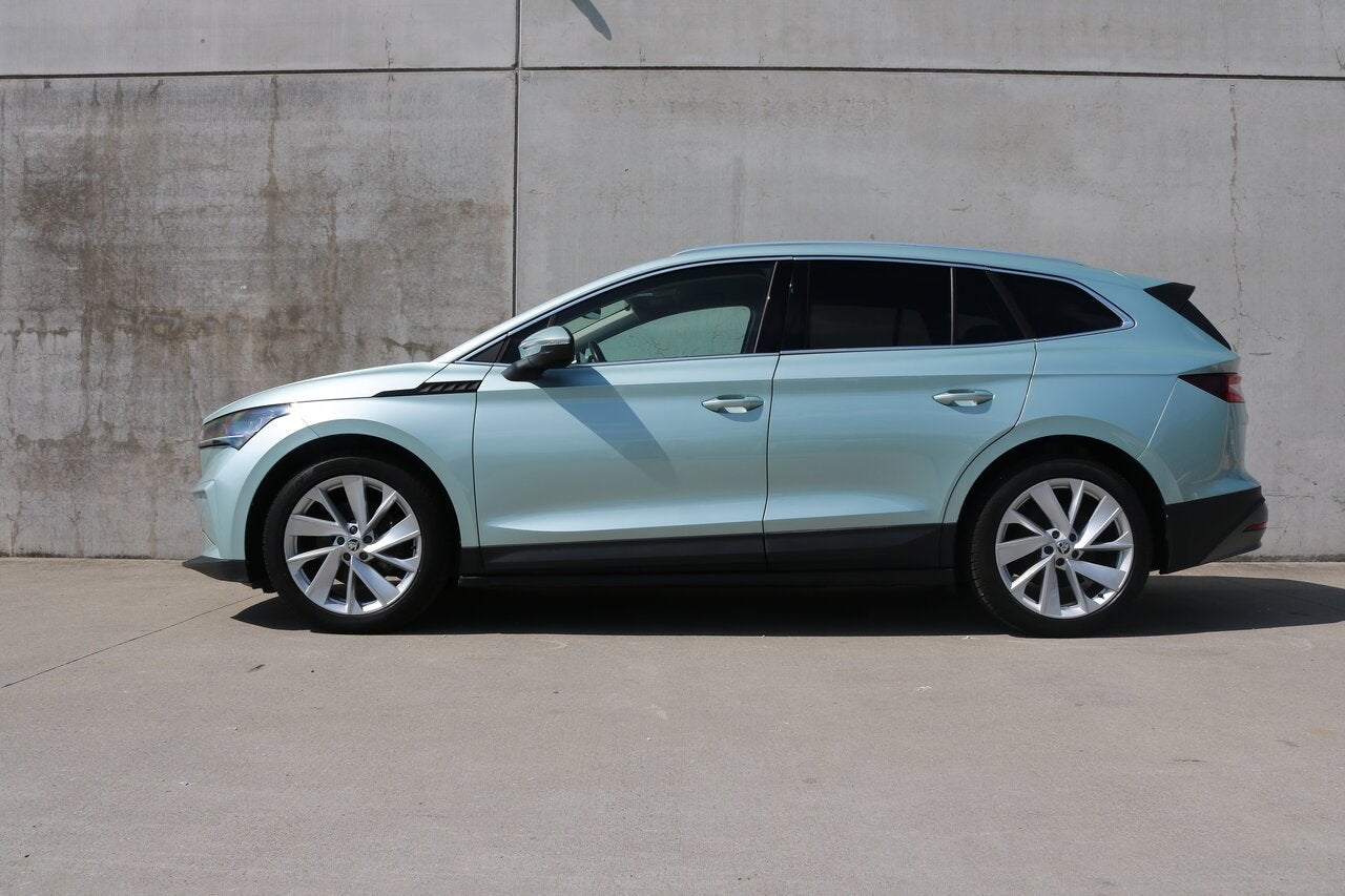 Skoda Enyaq Enyaq 82 kWh 80, Auto's, Skoda, Zwart, 0 kg, 5 zetels, 5 deurs