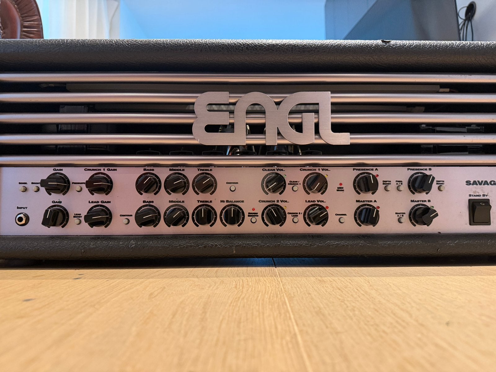ENGL Savage 120 E610 Mk I + Z-10 footswitch + kabel + hoes, Ophalen, Gebruikt