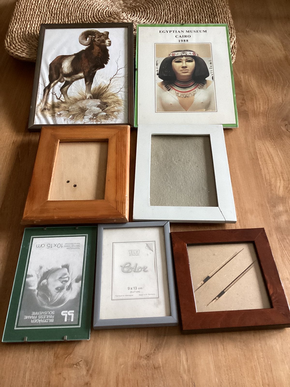 7 petits encadrements photos, Enlèvement, Comme neuf