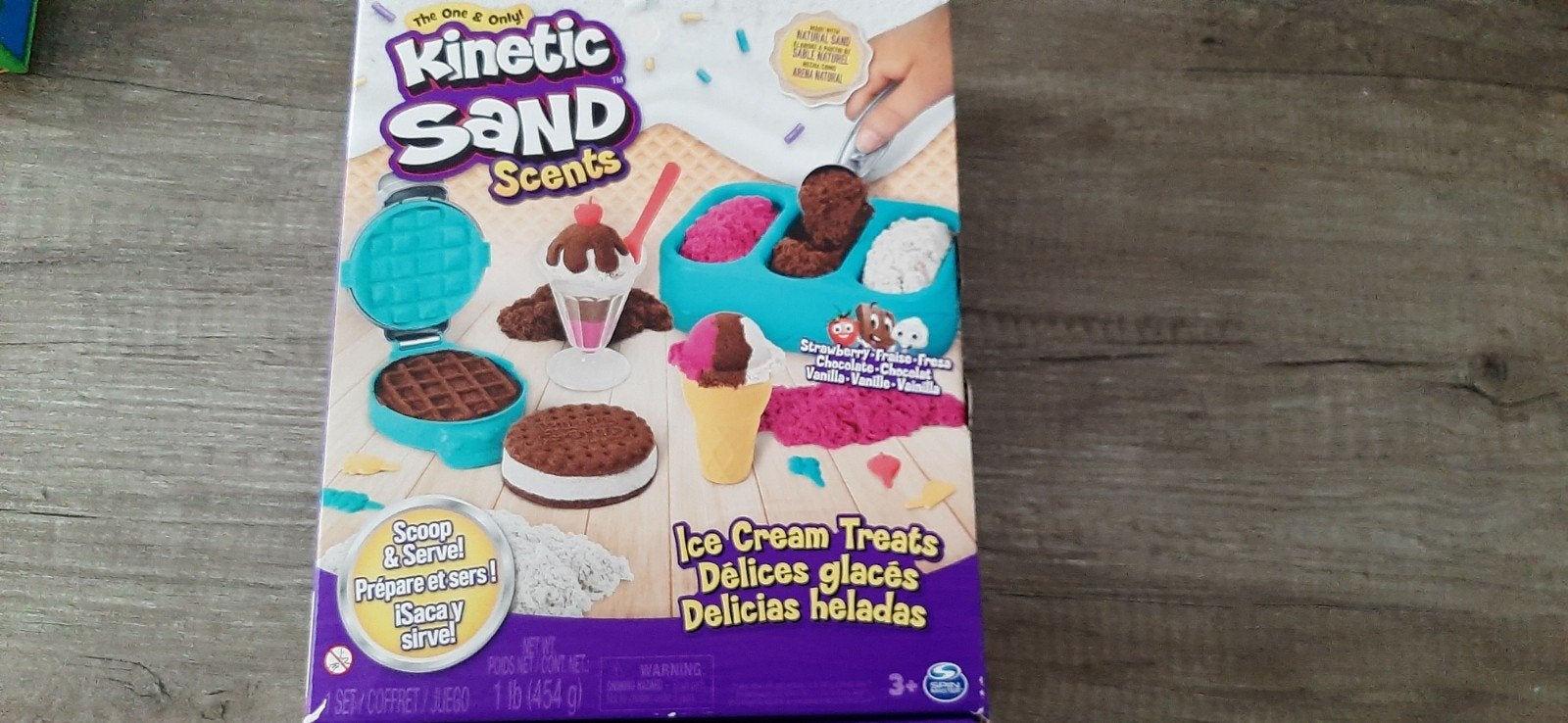 Kinetische zand - weinig gebruikt, Ophalen of Verzenden, Gebruikt, Knutselen