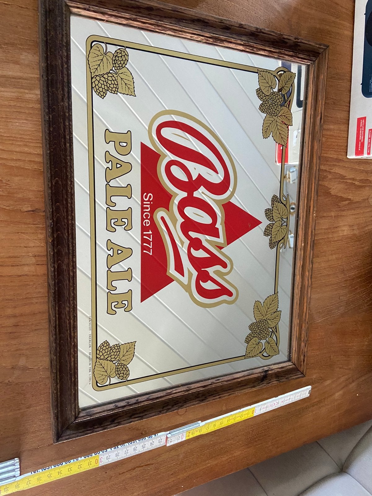Miroir Bass, Collections, Marques de bière, Enlèvement ou Envoi, Comme neuf
