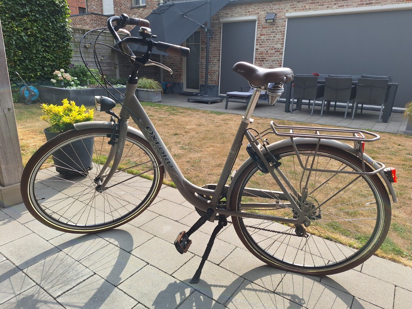 Damesfiets oxford met fietszak Basil, Enlèvement, Vitesses