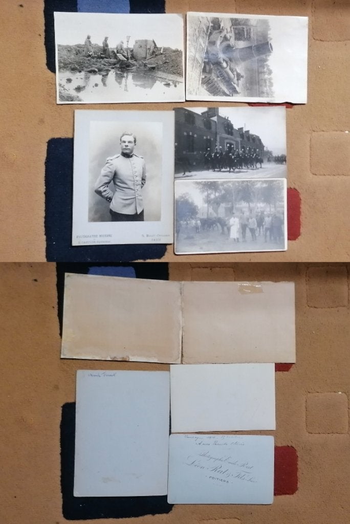 Fotolot voor militairen uit de Eerste Wereldoorlog, Verzamelen, Verzenden, Overige soorten, Overige typen
