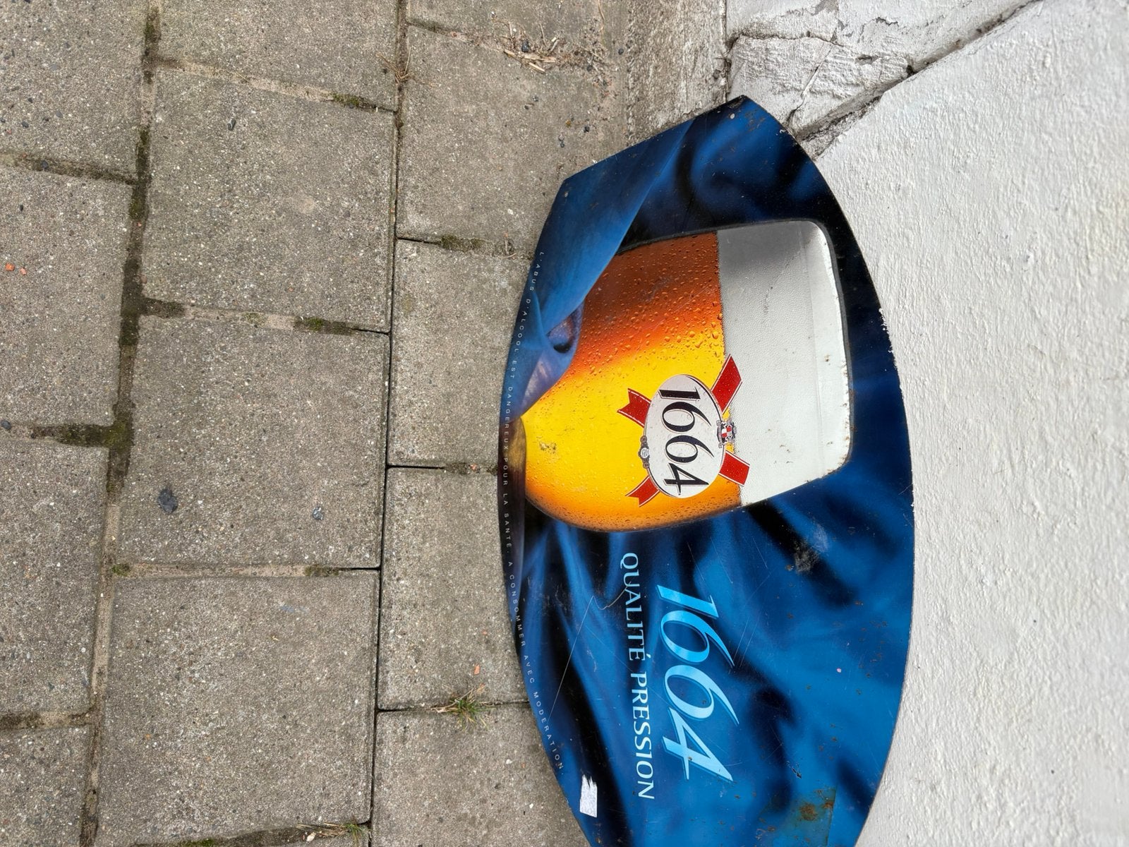 Reclamebord, Ophalen of Verzenden, Zo goed als nieuw