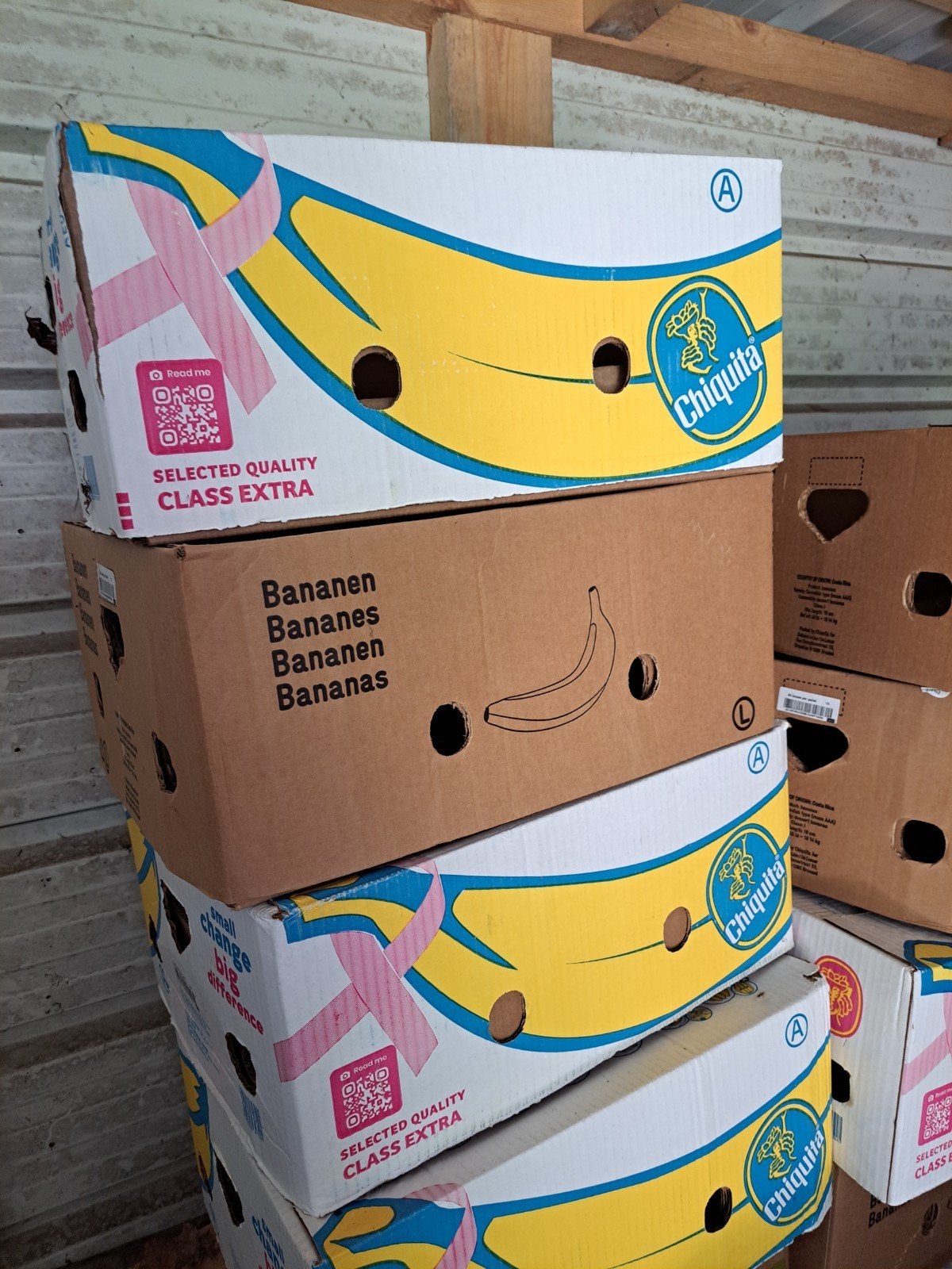 Bananendozen, Doe-het-zelf en Bouw, Kratten en Dozen, Ophalen, Gebruikt, Doos, Opvouwbaar