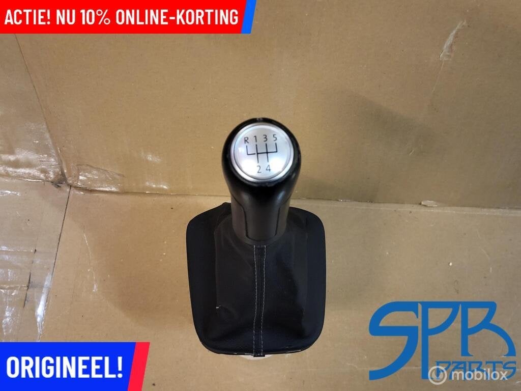 ORIGINELE POLO 6R 6C LEDEREN 5-BAK POOK WITTE STIKSELS HOES, Auto-onderdelen, Gebruikt, VOLKSWAGEN, Volkswagen, Ophalen of Verzenden