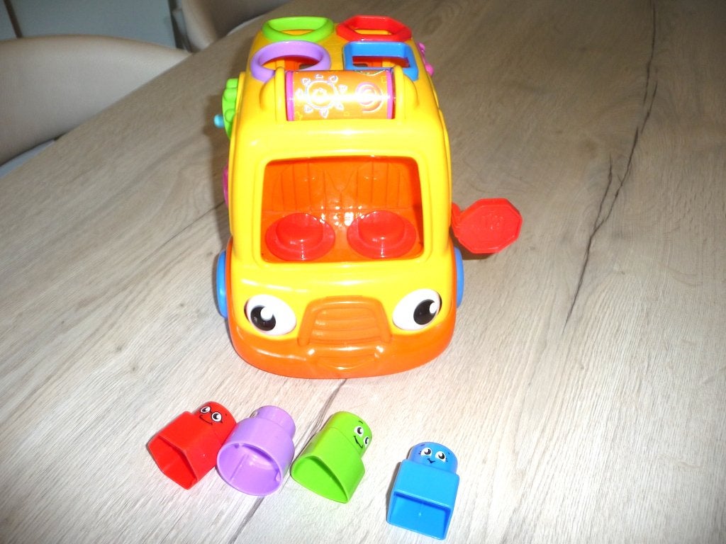 Bus met vormpjes, Ophalen of Verzenden, Zo goed als nieuw, Ontdekken