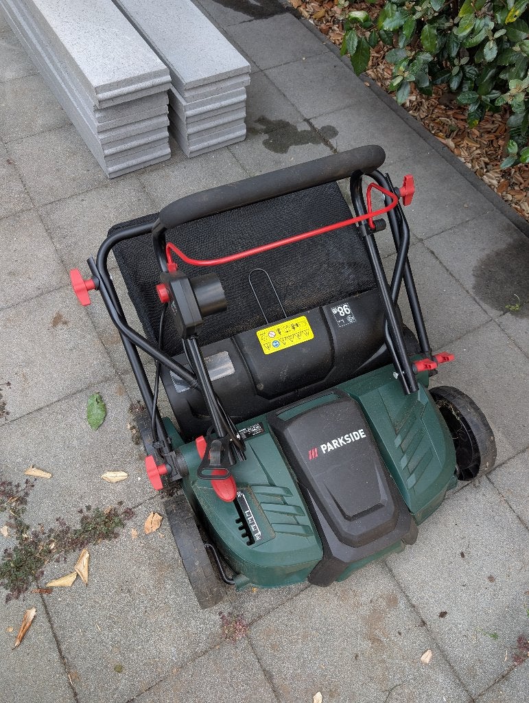 Elektrische verticuteerder en gazonbeluchter PARKSIDE, Ophalen, Zo goed als nieuw, Elektrisch, PARKSIDE